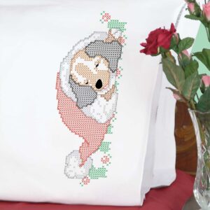 Santa Puppy Pillowcases