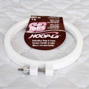 product id 2604 susan bates hoop-la 4" Plastic Embroidery Hoop