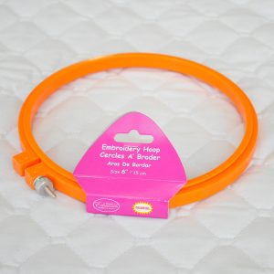 product id 2606 F. A. Edmunds 6" Plastic Embroidery Hoop