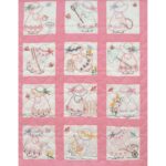 Girls Nursery Quilt Blocks