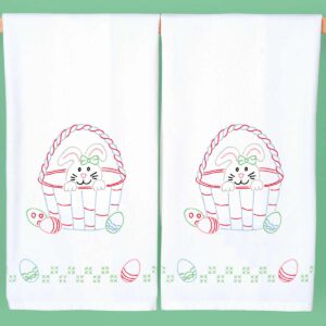 Easter flour sack towels