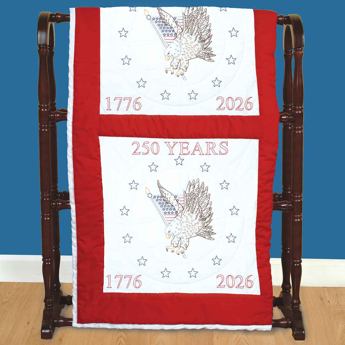 250 Years 18" Quilt