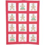 Gingerbread Boy & Girl 9" Quilt Blocks