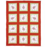 Ladybugs 9" Theme Quilt Blocks