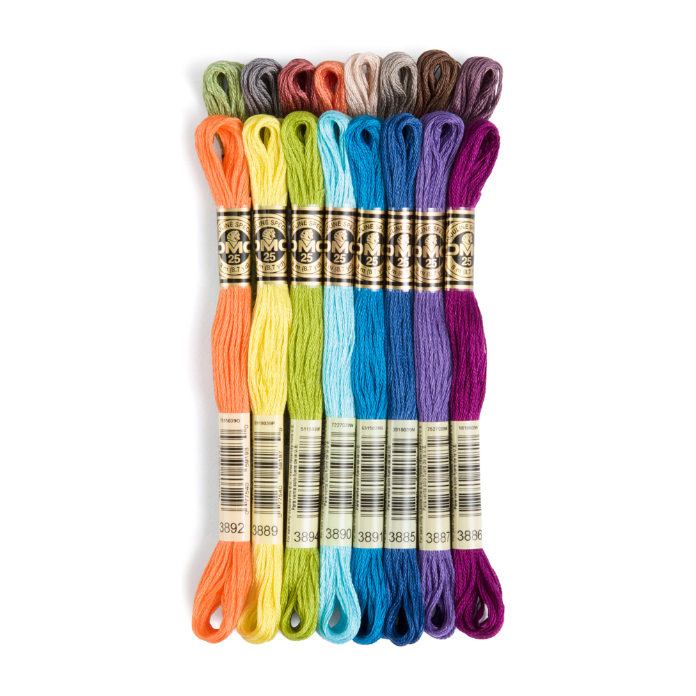 DMC 907 Light Parrot Green - 6 Strand Embroidery Floss