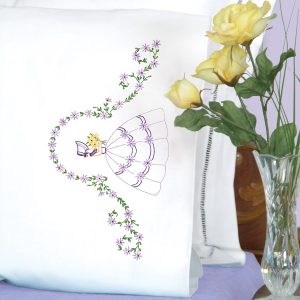 Colonial Lady Pillowcases 1600-827