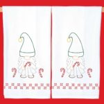 *** Christmas Gnome Flour Sack Towels