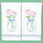 *** Roses Flour Sack Towels