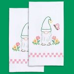 Gnomes Decorative Hand Towels