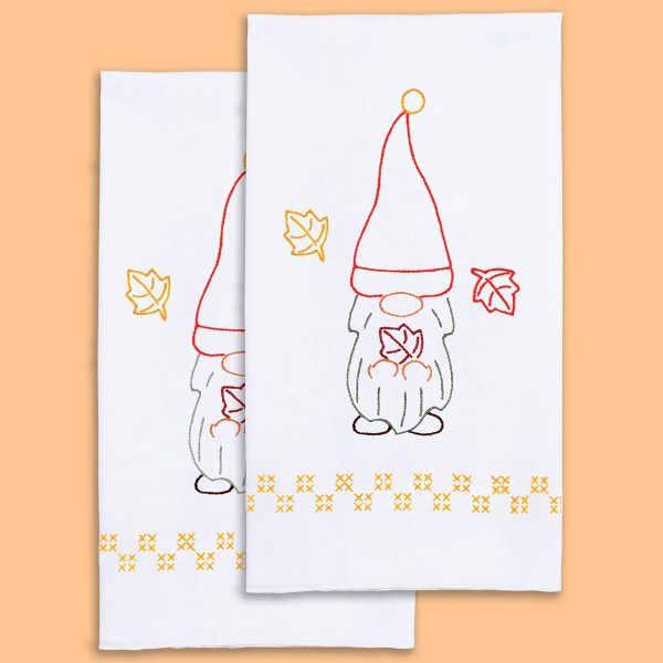 thanksgiving gnome hand towels