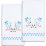 ** Love Birds Decorative Hand Towels