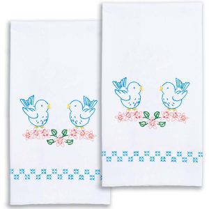 Love Birds Hand Towels