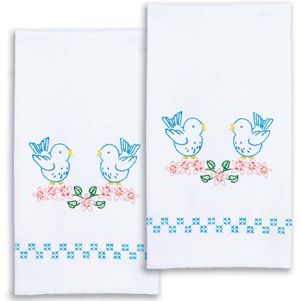 Love Birds Hand Towels