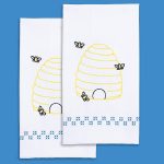 *** Bee Hive Decorative Hand Towels