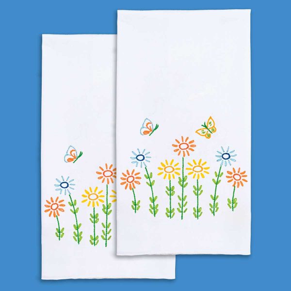 Field of Flowers Hand Towels