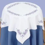 Lavender Flowers Table Topper