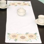 Golden Sunflowers Table Runner