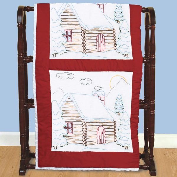 Cabin 18″ Quilt Blocks 732-740