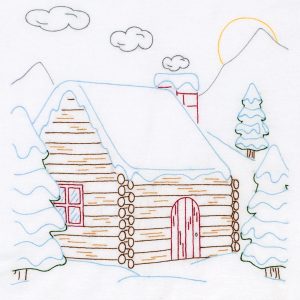Cabin 18″ Quilt Blocks 732-740