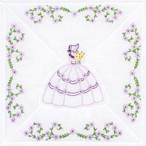 Colonial Lady 18″ Quilt Blocks