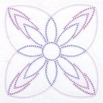*** Cross-Stitch Bloom 18″ Quilt Blocks