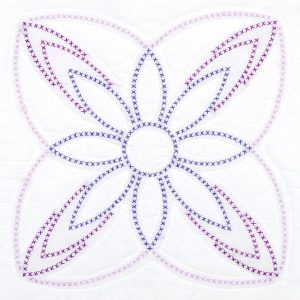 Cross-Stitch Bloom 18″ Quilt Blocks 732-847