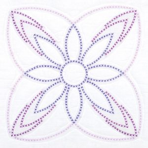 Cross-Stitch Bloom 18″ Quilt Blocks 732-847