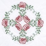 Circle of Roses 18″ Quilt Blocks