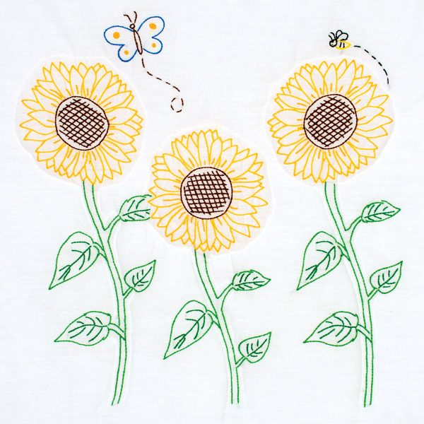 product id 732704 Sunflowers quilt blocks