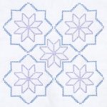 Cross Stitch Stars 18" Quilt Blocks