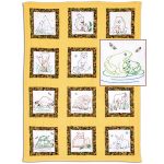 Wilderness Animals Theme Quilt Blocks