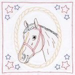 *** Horse 18″ Quilt Blocks