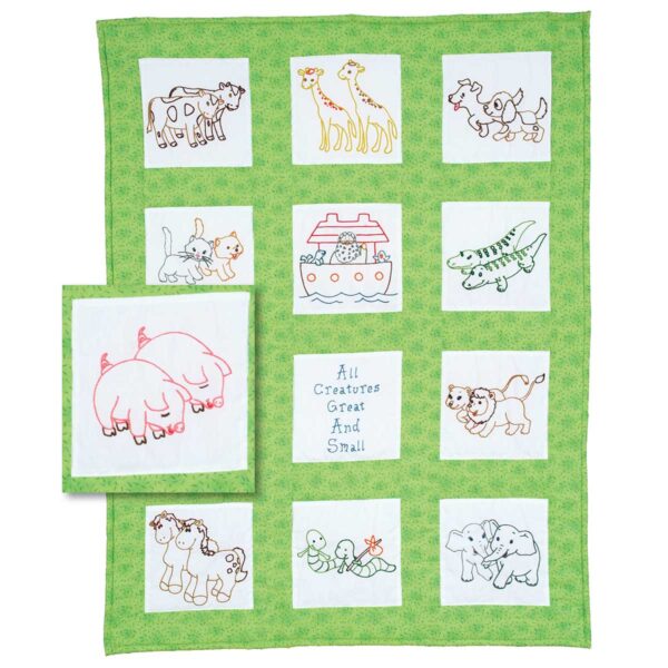 Noah's Ark Nursery Quilt Blocks