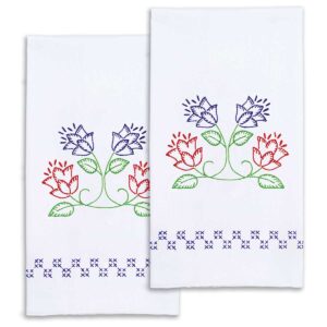 Tulips hand towels