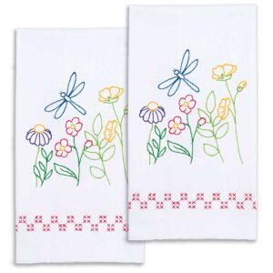 Dragonflies hand towels