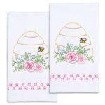 Bee Hive Decorative Hand Towels