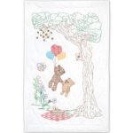 Honey Bears Crib Quilt Top