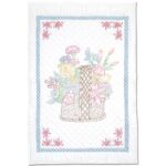 Basket of Flowers Lap Quilt