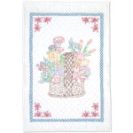 Basket of Flowers Lap Quilt