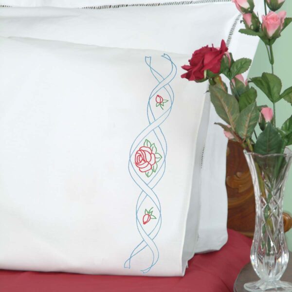 ***Roses & Ribbons Pillowcases
