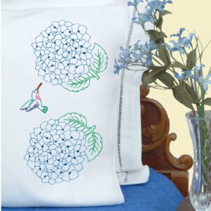 hydrangeas pillowcase
