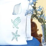 Beach Perle Edge Pillowcases