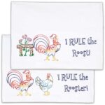 Rule the Rooster Pillowcases