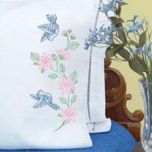 product id 160031 Birds Perle Edge Pillowcases