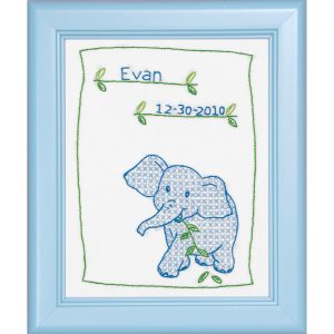 product id 16190 Elephant Sampler blue color