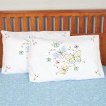 Fluttering Butterflies Pillowcase Shams