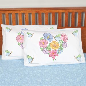 product id 1685506 Flowers & Heart Pillowcase Shams