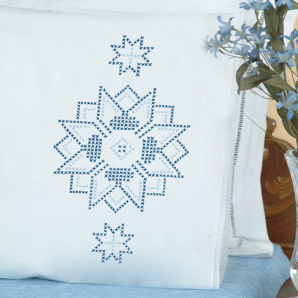 product id 180054 Stars Lace Edge Pillowcases