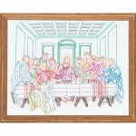 Last Supper White Sampler