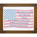 Pledge of Allegiance White Sampler